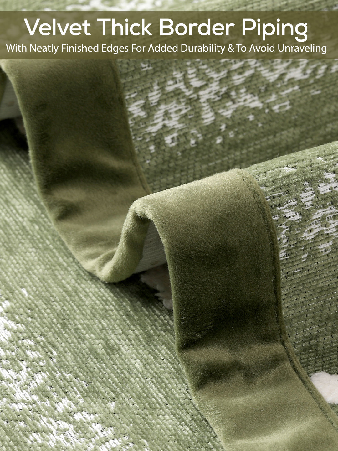 Border piping detail