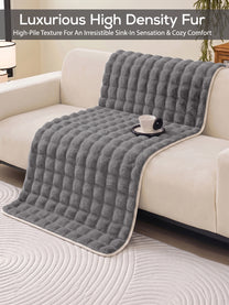 Use as a sofa throw