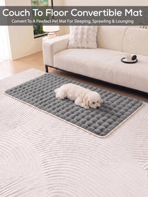 Converts to a floor or pet mat