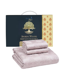 Heritage gift box with folded bedsheet set