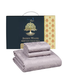 Heritage gift box with folded bedsheet set