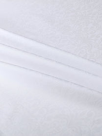 Close-up of the woven jacquard pattern
