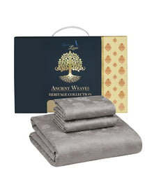 Heritage gift box with folded bedsheet set