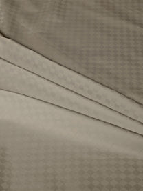 Close-up of the checkered jacquard weave
