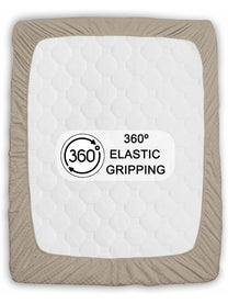 360-degree elastic grips the mattress