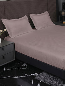 Heritage Cameo Rose fitted sheet, side view