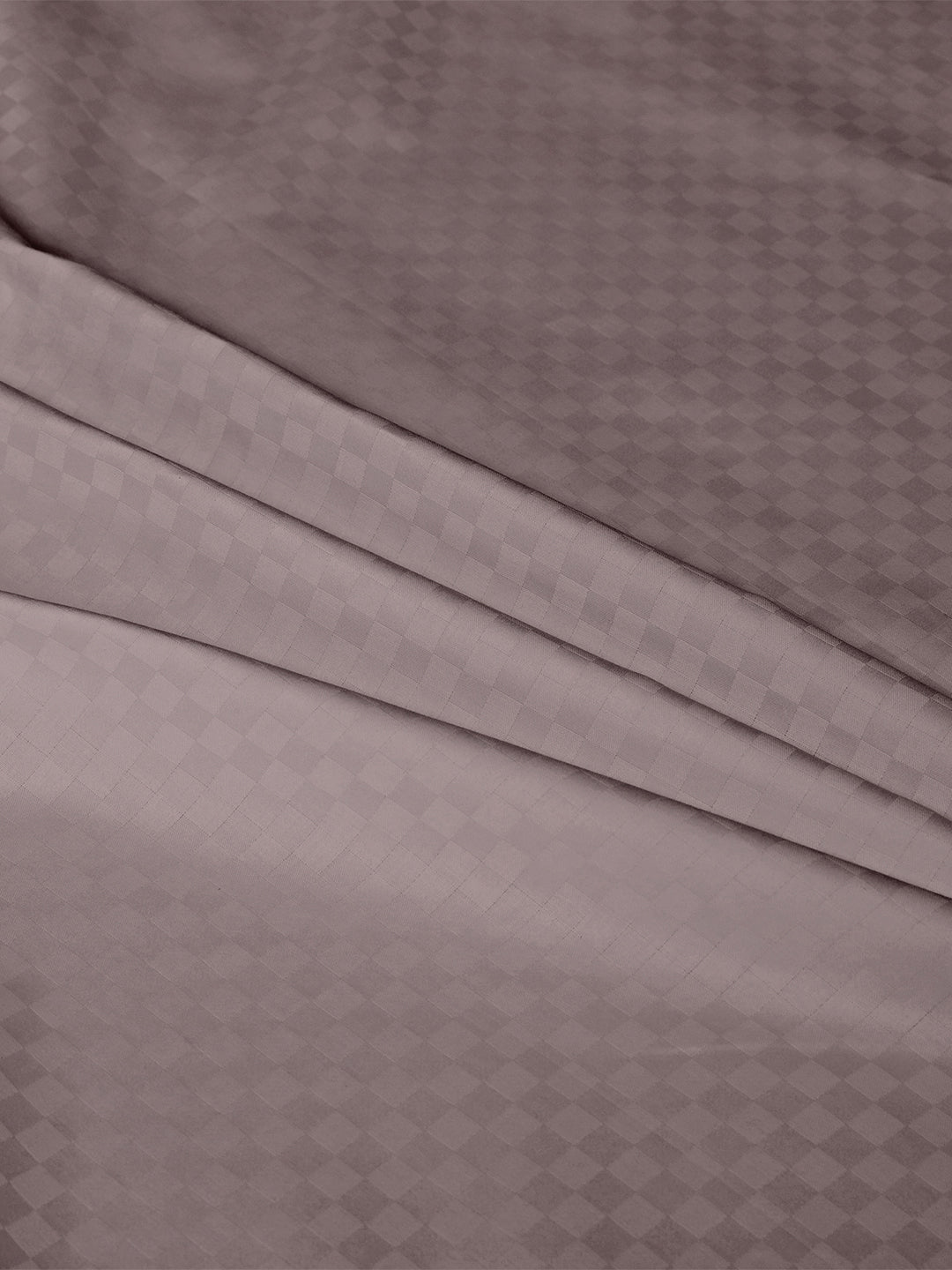Close-up of the checkered jacquard weave