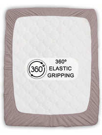 360-degree elastic grips the mattress