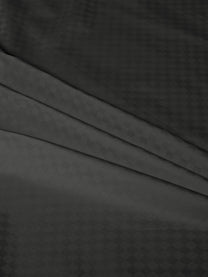 Close-up of the checkered jacquard weave