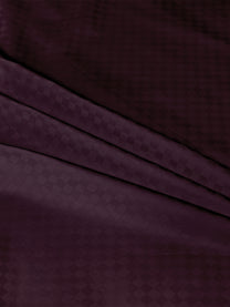 Close-up of the checkered jacquard weave
