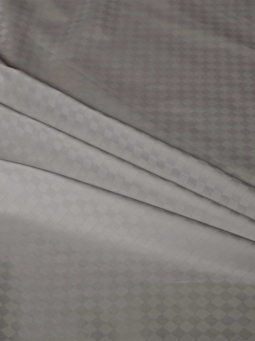 Close-up of the checkered jacquard weave
