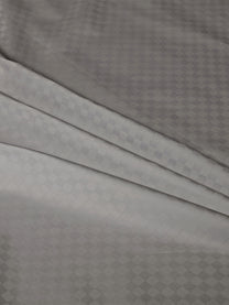 Close-up of the checkered jacquard weave