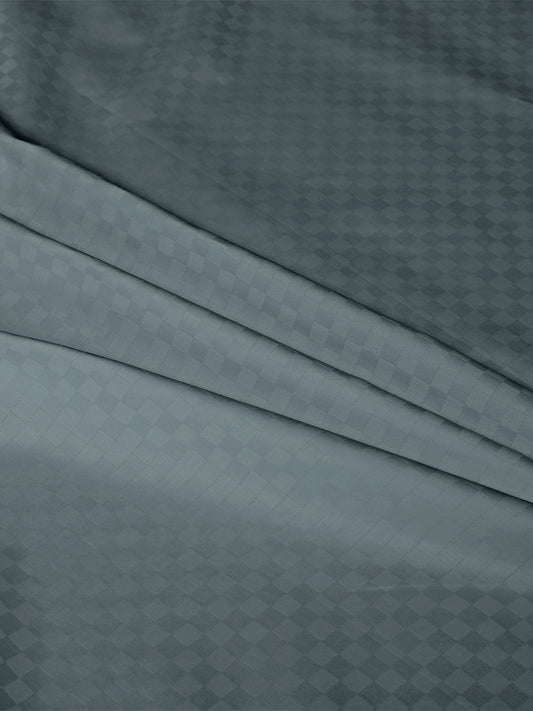Close-up of the checkered jacquard weave