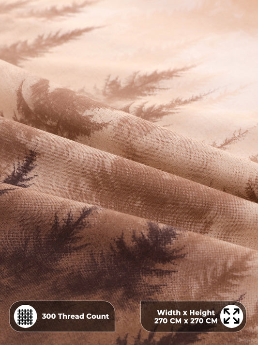 300 thread count sateen cotton close-up