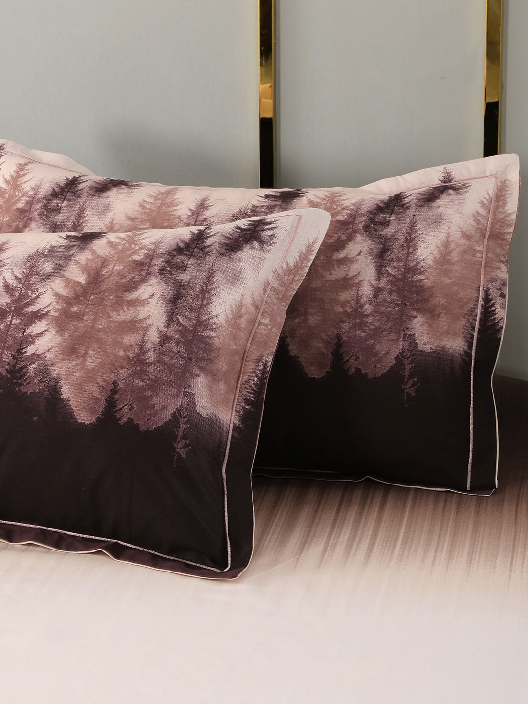 Matching pillow covers