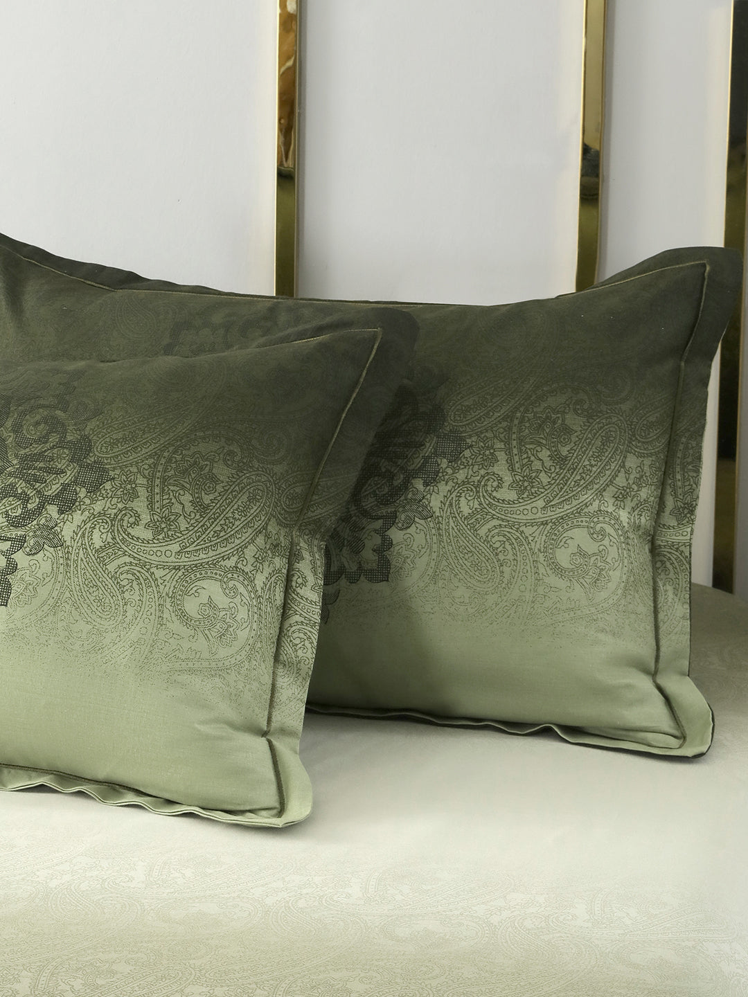 Matching pillow covers