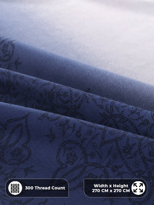 300 thread count sateen cotton close-up