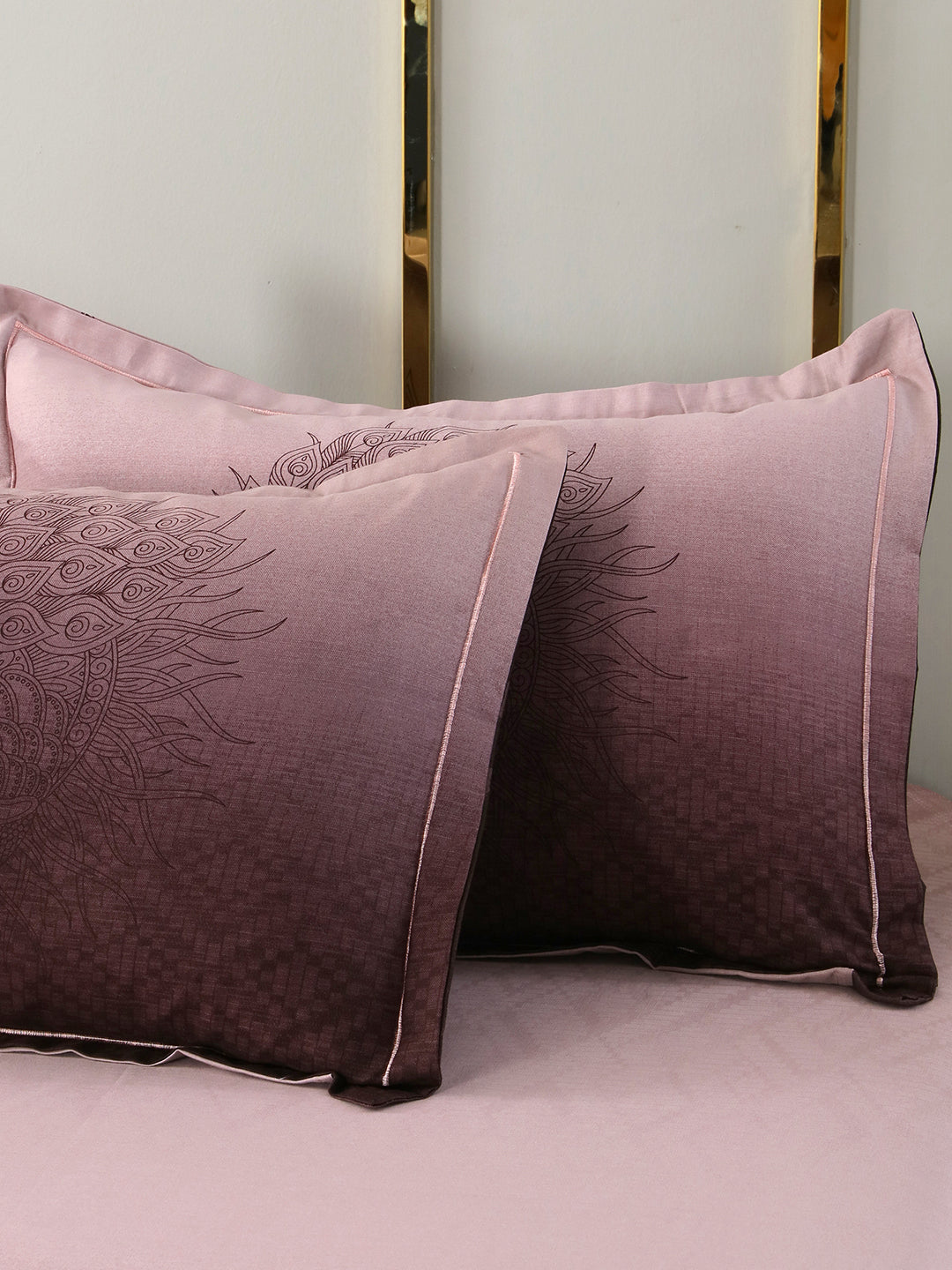 Matching pillow covers