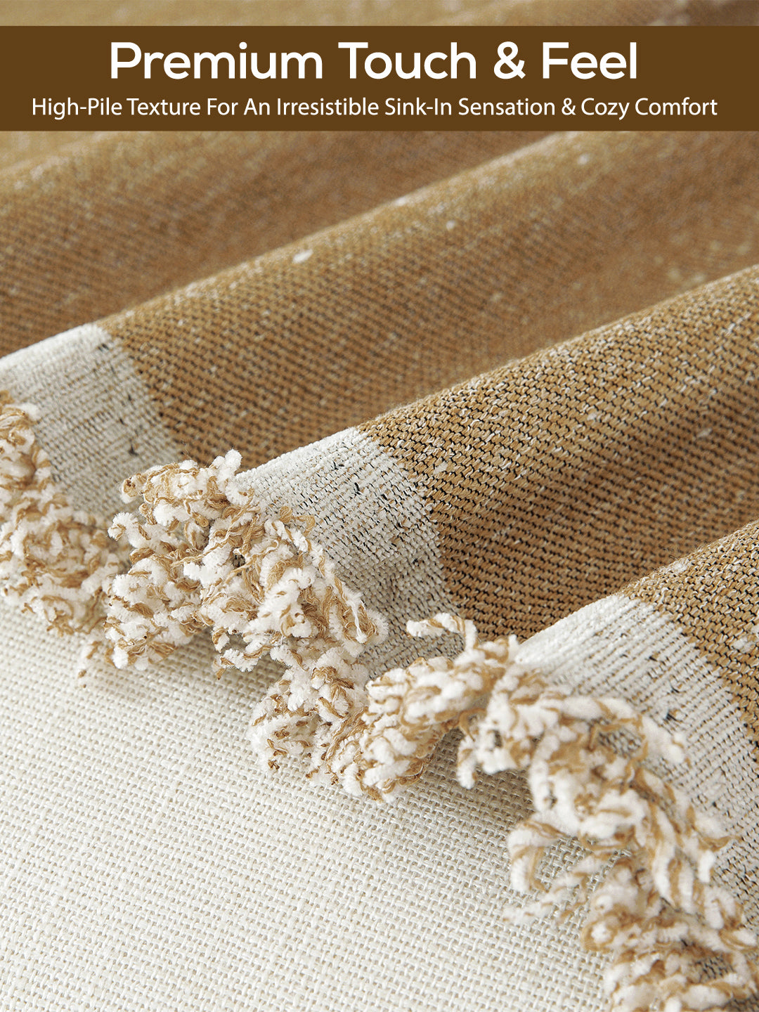 Premium high-pile chenille texture