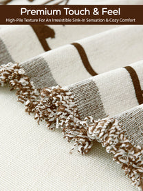 Premium high-pile chenille texture