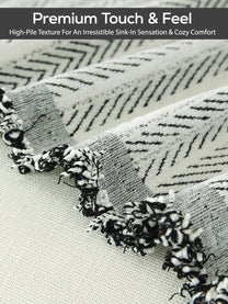 Premium high-pile chenille texture