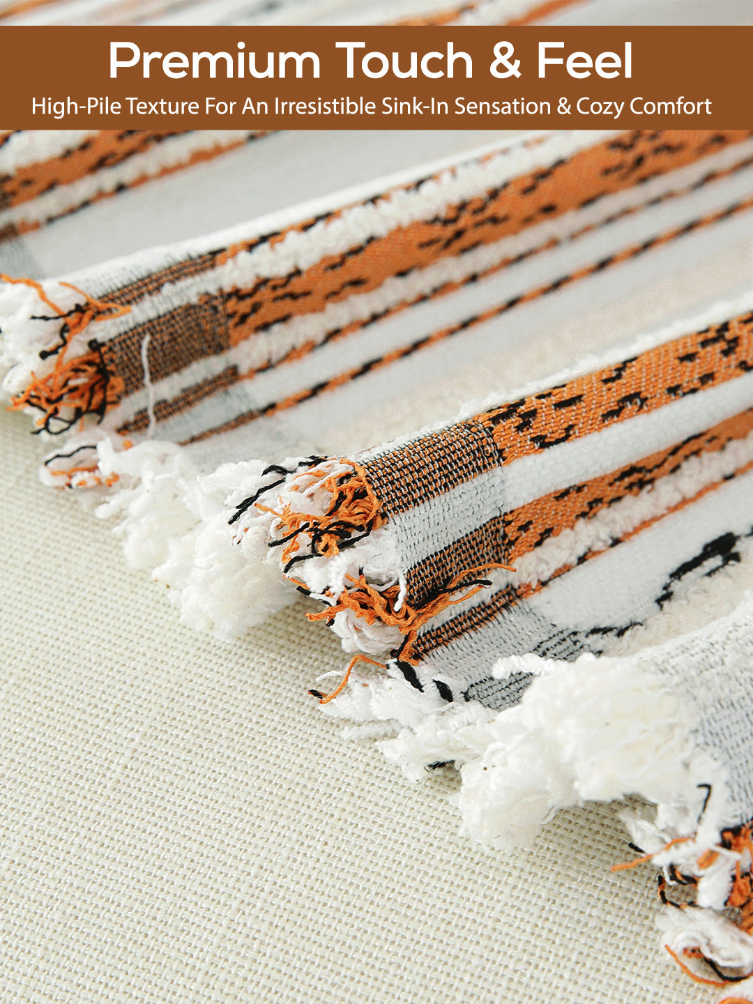 Premium high-pile chenille texture