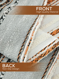Front and non-slip back