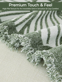 Premium high-pile chenille texture