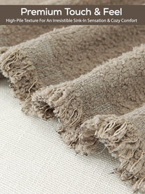Premium high-pile chenille texture