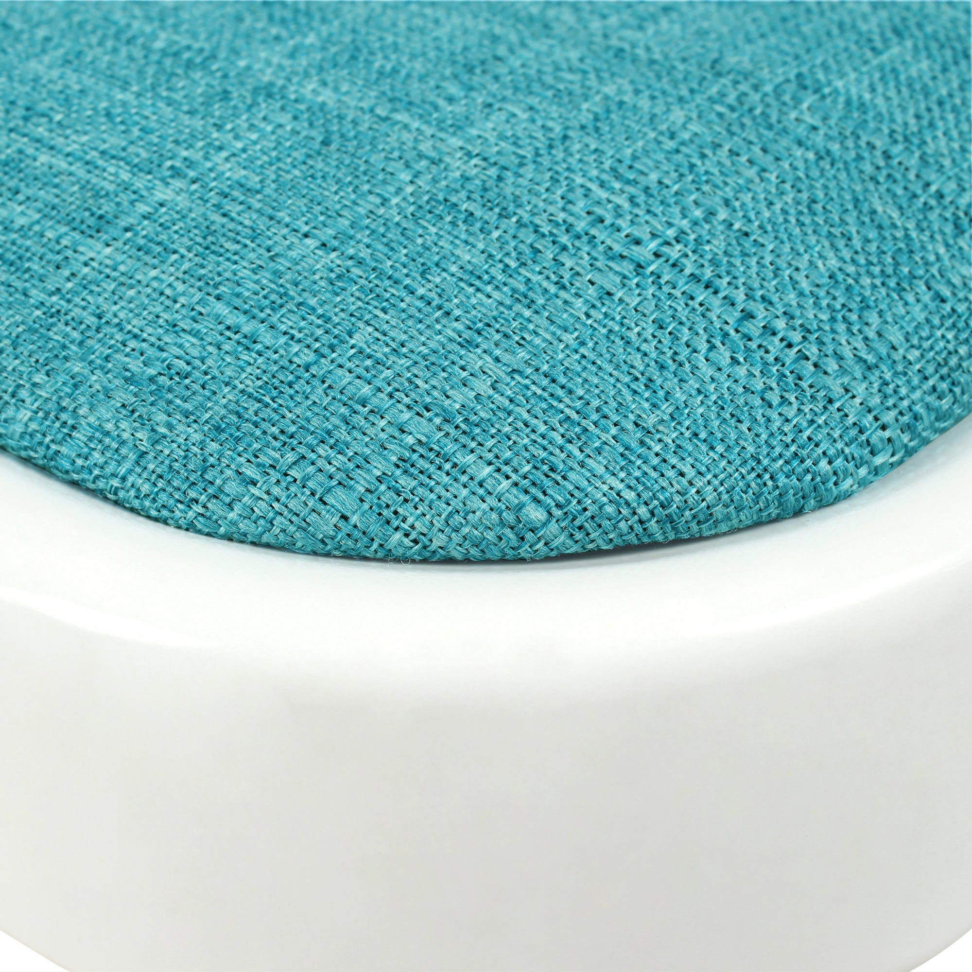 Folding Padded Blue Metal Chair