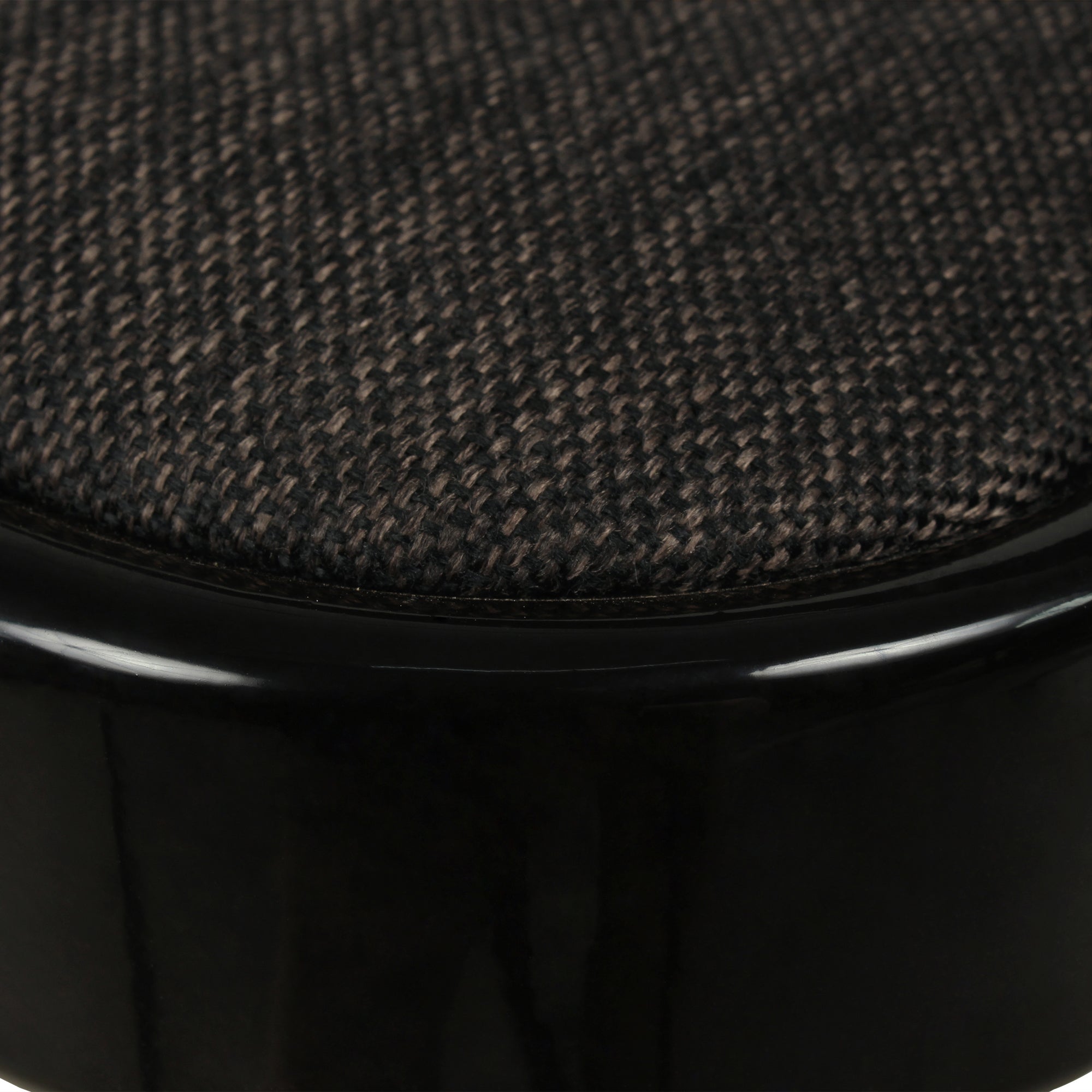 Folding Padded Dark Brown Metal Chair