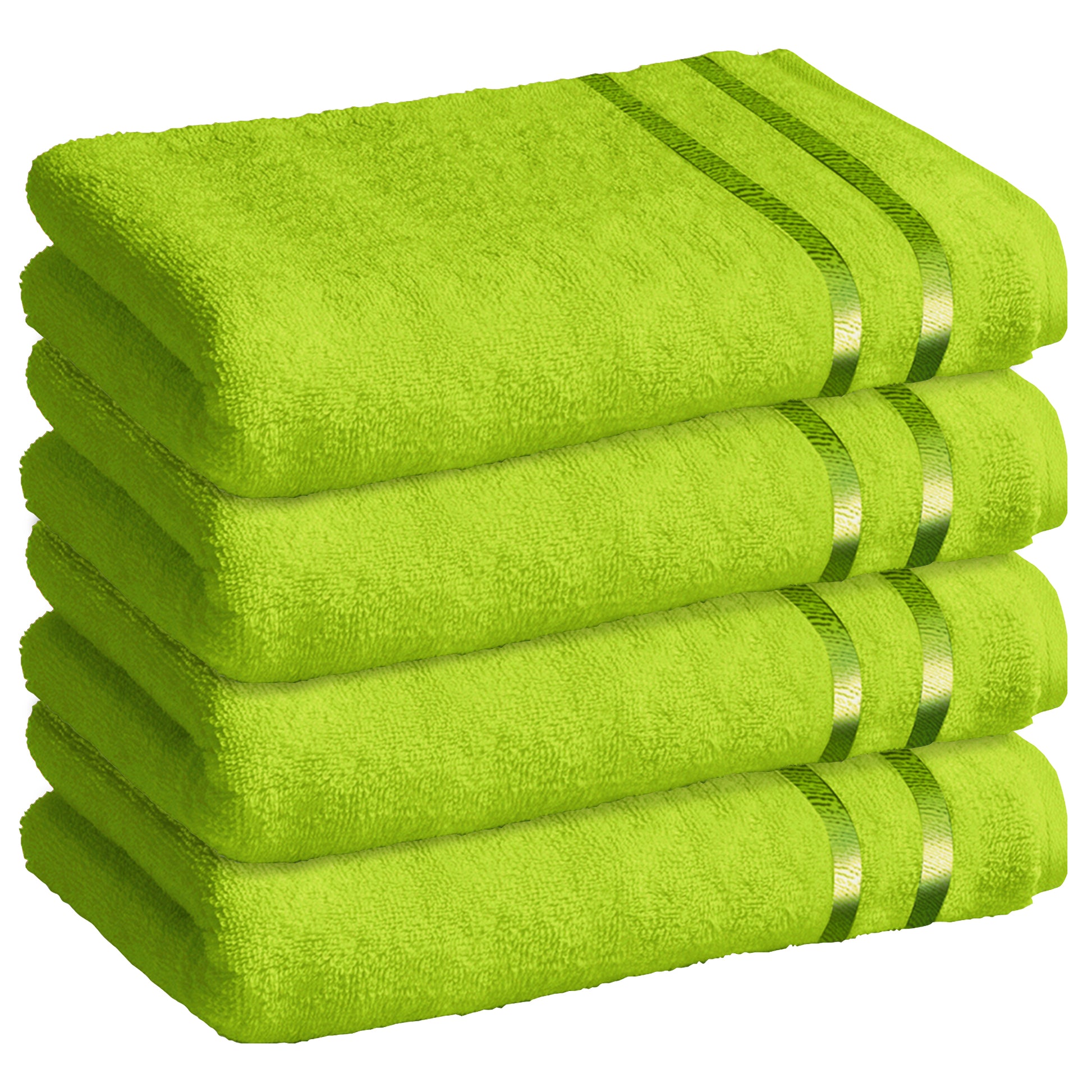 Story@Home Units 100% Cotton Bath Towels Green –