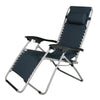 Story@Home Metal Navy Blue Solid 1 U Foldable Chair