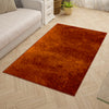 Solid Pattern Orange Carpet for Living Room & Bedroom