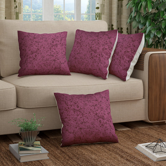 ALEGRA CUSHION COVERS 16 x 16 - PINK COLOR