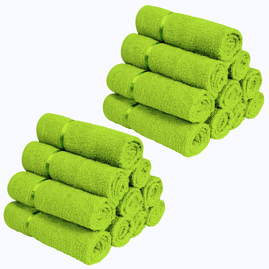 Story@Home 20 Units 100% Cotton Face Towels - Green