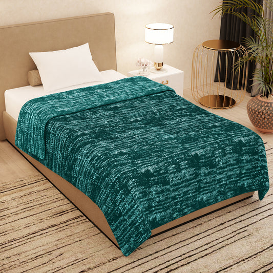 Luxe Blanket 500 GSM Teal Single Size
