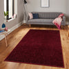 Story@Home Plain Pattern Red 1 PC Carpet