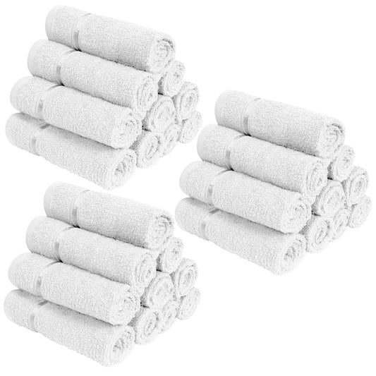 Story@Home 30 Units 100% Cotton Face Towels - White