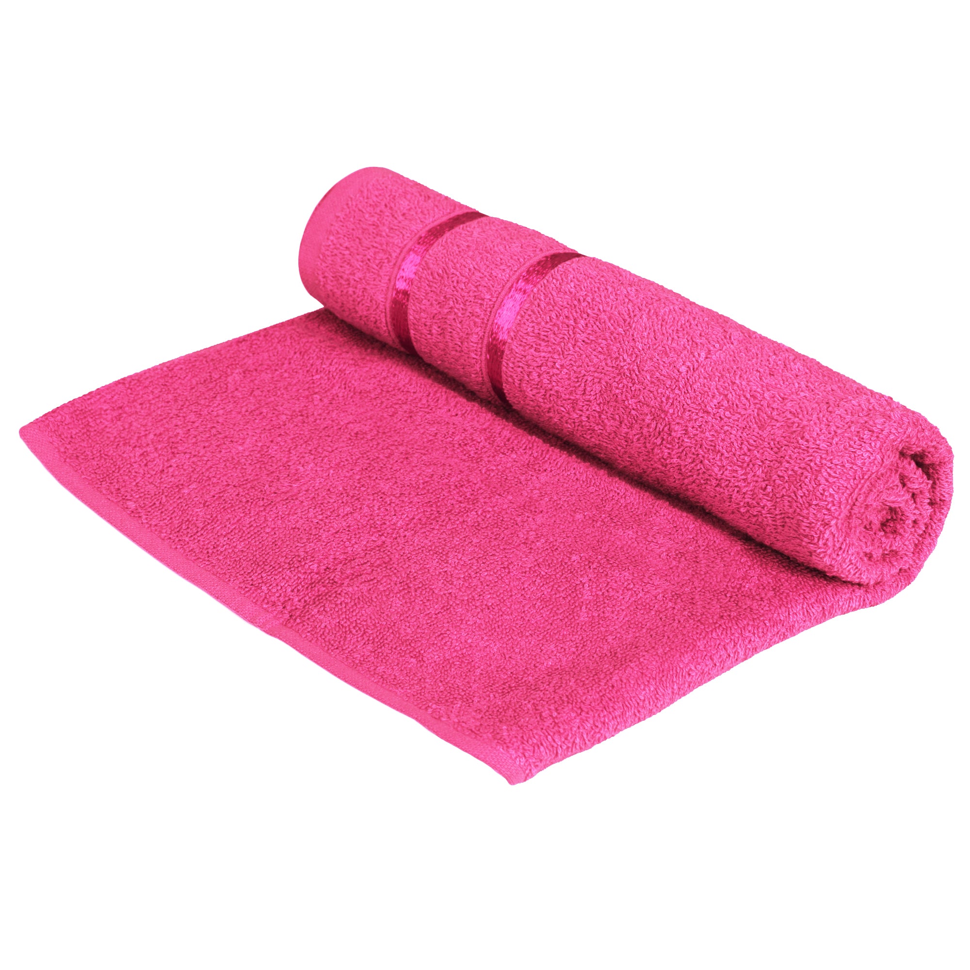 Story@Home 4 Units 100% Cotton Ladies Bath Towel - Pink
