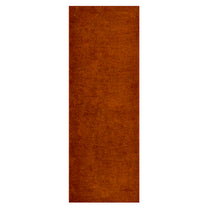 Runner Orange Solid Pattern Carpet