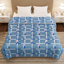 Premium Light Blue Double Flannel Blanket
