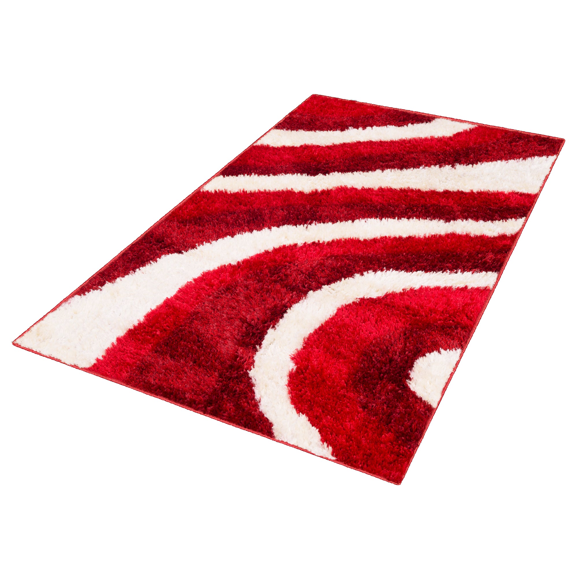 Abstract Pattern Red Carpet for Living Room & Bedroom