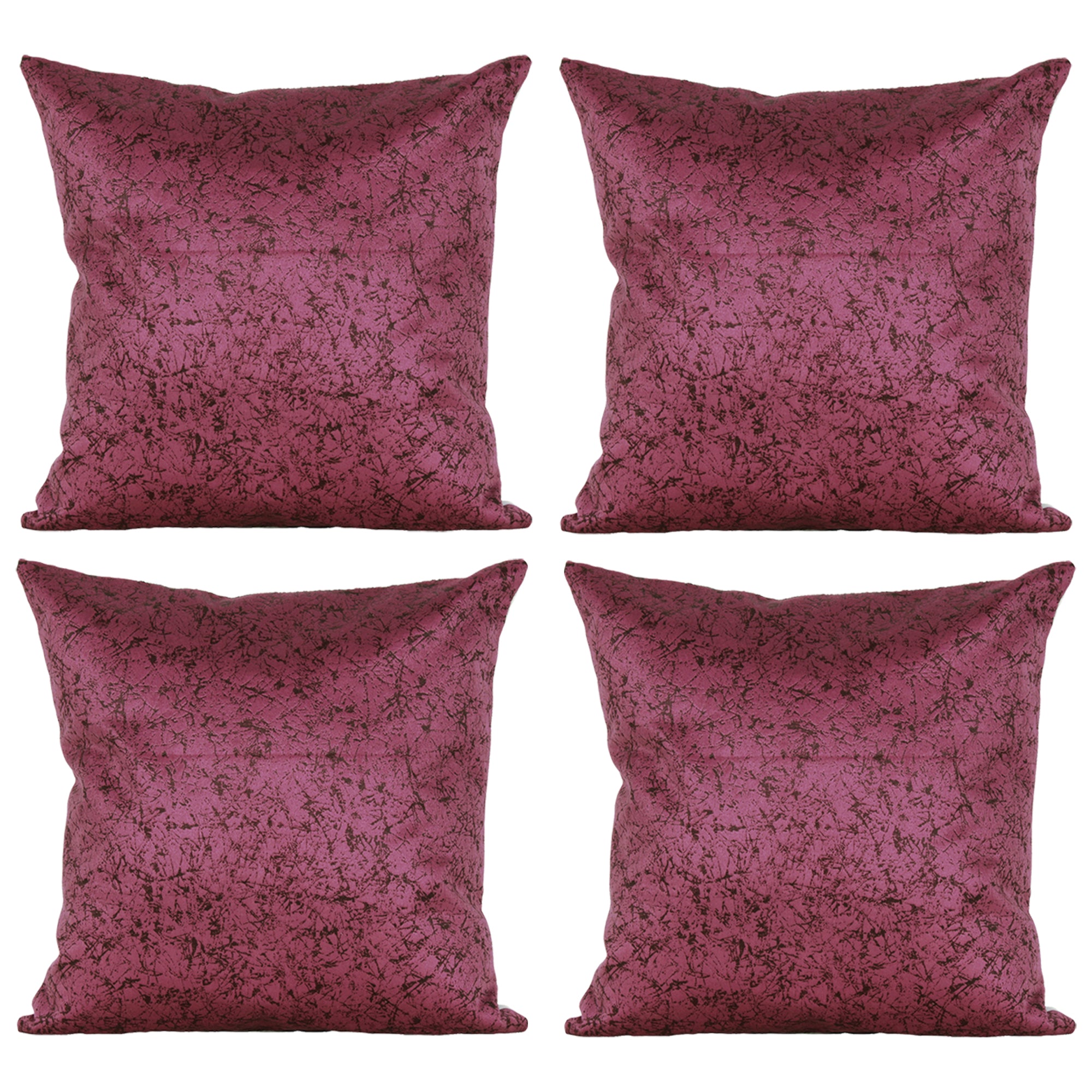 ALEGRA CUSHION COVERS 16 x 16 - PINK COLOR