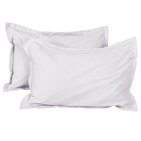 500 TC 100% Cotton Light Purple 1 Unit King size Bedsheet with 2 pillow Covers
