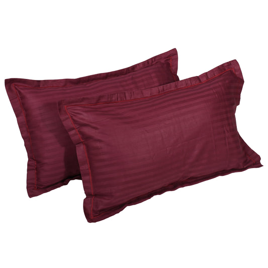PAVO Tranquil Luxurious Premium Hotel Quality  (Wine Red) King size Bedsheet