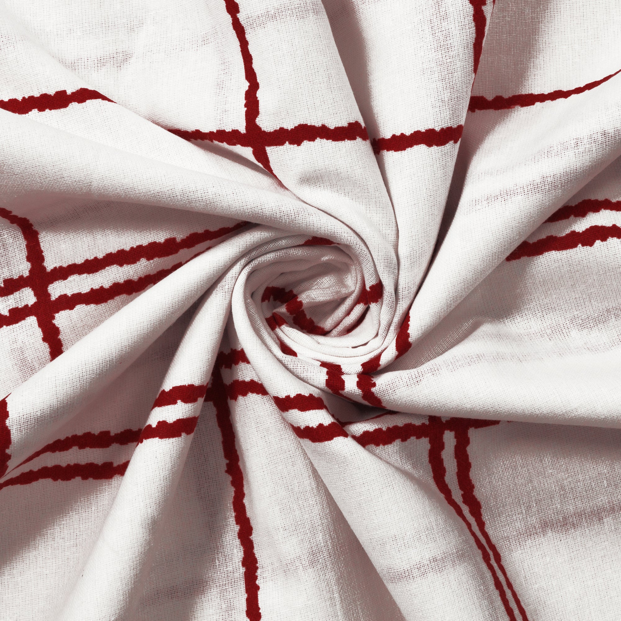 Ventura 152 TC 100% Cotton White Double Bedsheet
