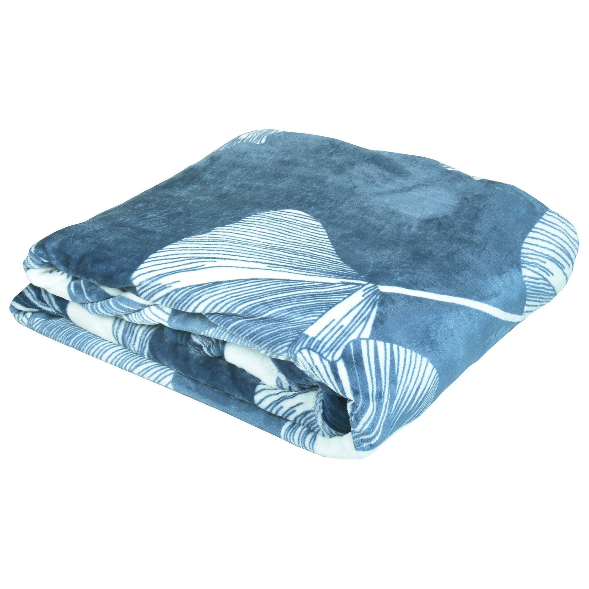 BLANKET LUXE Navy Blue Single Size Luxe Blanket