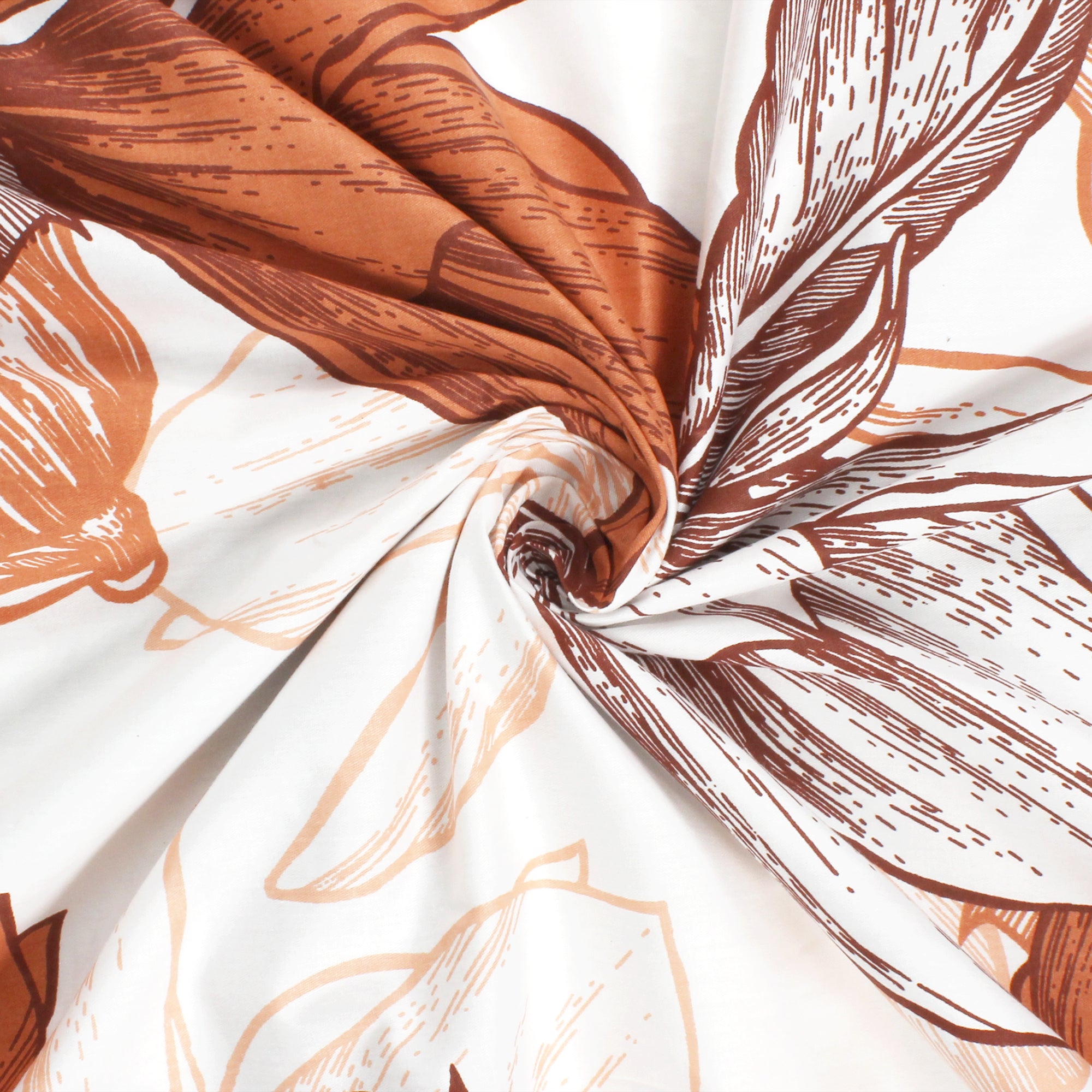 Story@Home 210TC 100% Cotton Floral King size 2 Bedsheet With 4 Pillow Covers