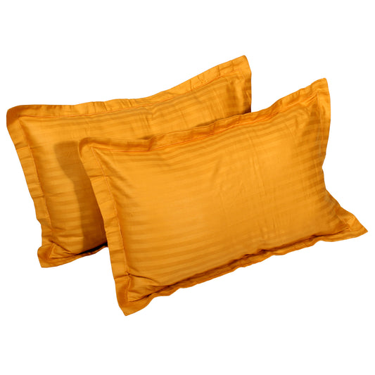 PAVO Tranquil Luxurious Premium Hotel Quality  (Honey Orange) King size Bedsheet